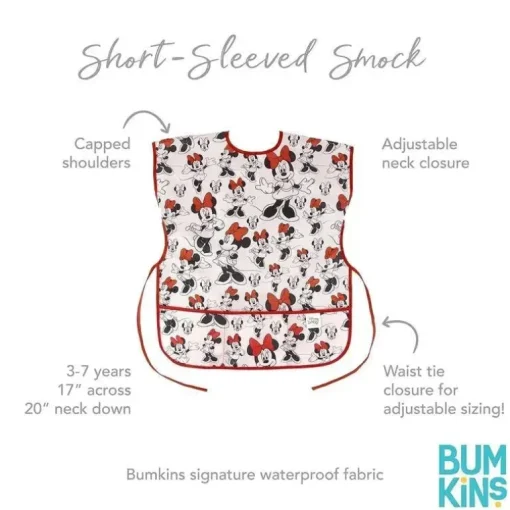 Bumkins – Bata clássica de manga curta da Minnie Mouse