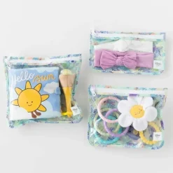 Bumkins - Bolsa de viagem transparente, pacote com 3 unidades, Aloha