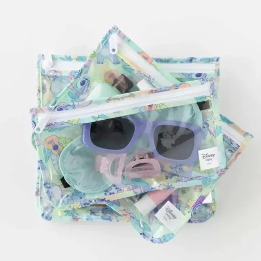 Bumkins - Bolsa de viagem transparente, pacote com 3 unidades, Aloha