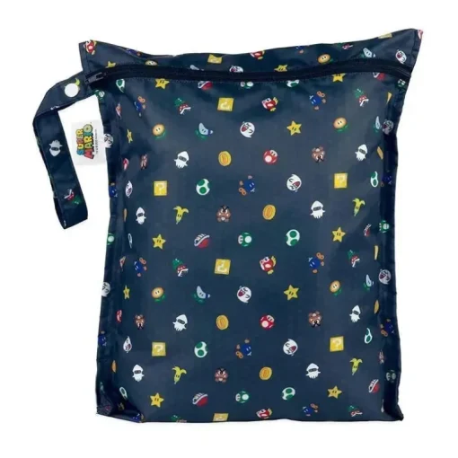 Bumkins - bolsa molhada à prova d'água da Disney, Nintendo Super Mario