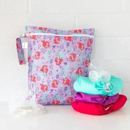 Bumkins - Bolsa molhada à prova d'água Disney, Ariel