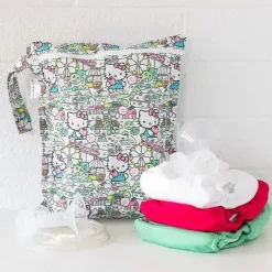 Bumkins - Bolsa molhada à prova d'água, Hello Kitty