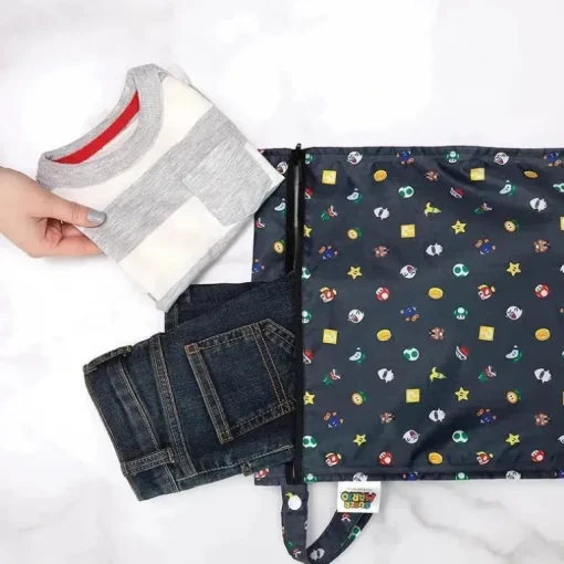Bumkins - bolsa molhada à prova d'água da Disney, Nintendo Super Mario