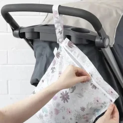 Bumkins - Bolsa molhada à prova d'água, floral