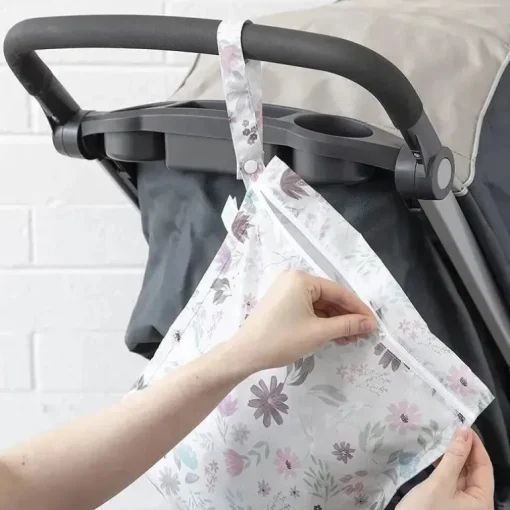 Bumkins - Bolsa molhada à prova d'água, floral