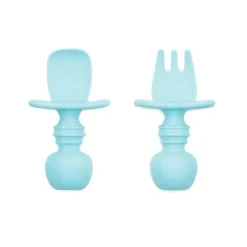 Bumkins - Chewtensils de silicone, azul
