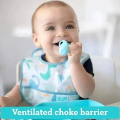 Bumkins - Chewtensils de silicone, azul