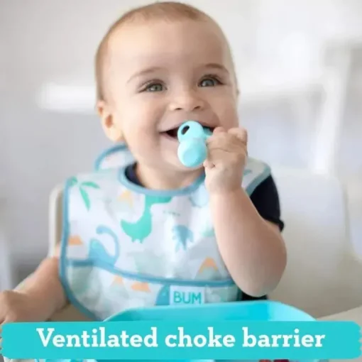 Bumkins - Chewtensils de silicone, azul