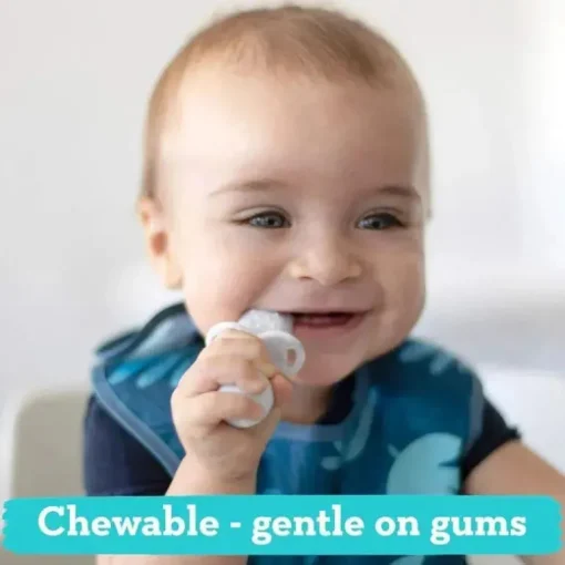 Bumkins - Chewtensils de silicone, cinza