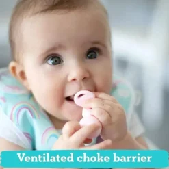 Bumkins - Chewtensils de silicone, rosa