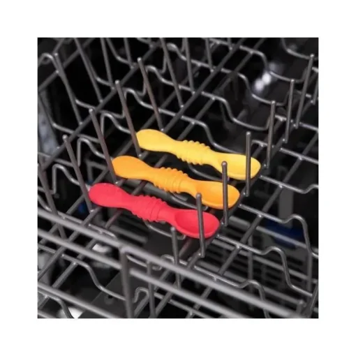 Bumkins - Colheres de imersão de silicone para bebês - Tutti Frutti