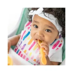 Bumkins - Colheres de imersão de silicone para bebês - Tutti Frutti