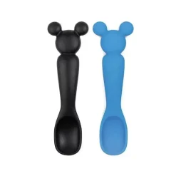 Bumkins - conjunto de colheres para bebê Disney Mickey Mouse 2 unidades