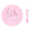 Bumkins - Conjunto de prato e colher de silicone para bebês e crianças da Disney, 6 meses, princesa