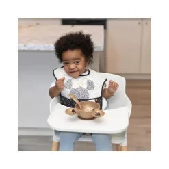 Bumkins - Conjunto de primeira alimentação de silicone Disney - Dourado