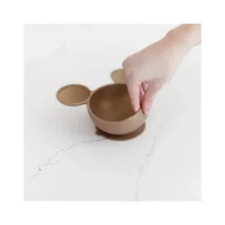 Bumkins - Conjunto de primeira alimentação de silicone Disney - Dourado