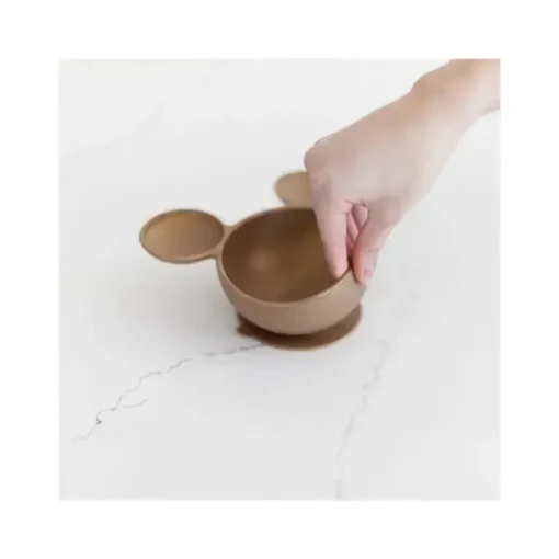 Bumkins - Conjunto de primeira alimentação de silicone Disney - Dourado