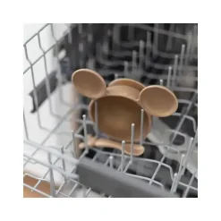 Bumkins - Conjunto de primeira alimentação de silicone Disney - Dourado