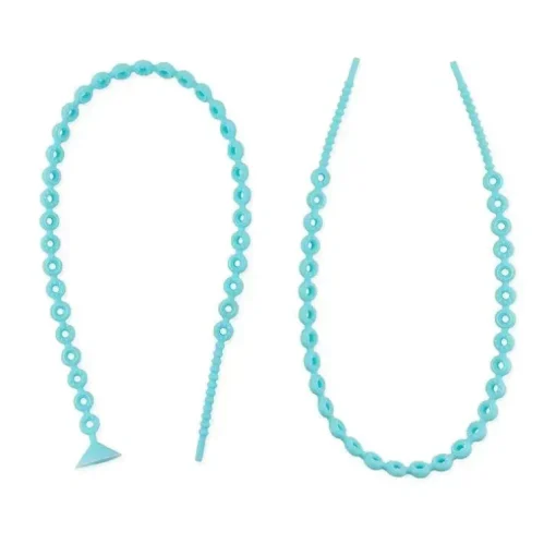 Bumkins - Cordões para acessórios de silicone azul