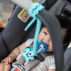 Bumkins - Cordões para acessórios de silicone azul