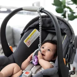 Bumkins - Correntes para acessórios de silicone cinza