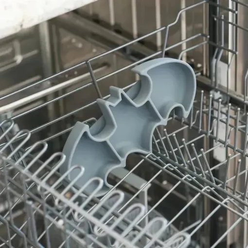Bumkins - Dc Comics Silicone Grip Dish, Batman