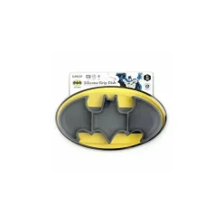 Bumkins - Dc Comics Silicone Grip Dish, Batman
