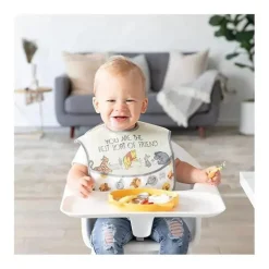 Bumkins - Disney Superbib, 3 Pk, Ursinho Pooh e amigos