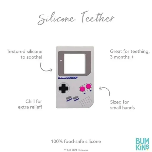 Bumkins - mordedor de silicone, Nintendo Game Boy