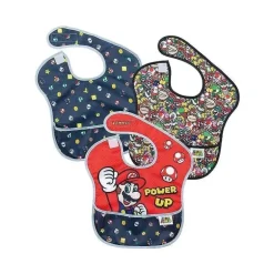 Bumkins - 3Pk Superbib Super Mario Power-Up