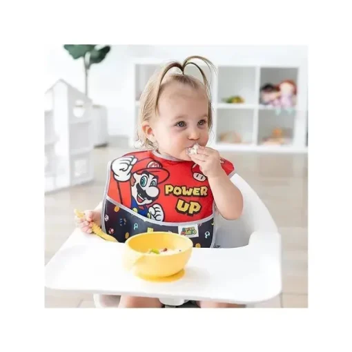 Bumkins - 3Pk Superbib Super Mario Power-Up