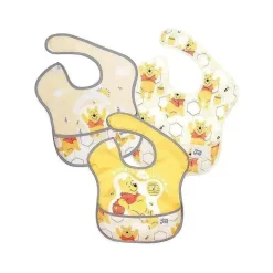 Bumkins - 3Pk Winnie the Pooh Baby SuperBib