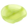 Bumkins - placa de sucção para crianças e bebês, prato de silicone dividido, geléia verde