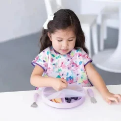 Bumkins - Placas de sucção para bebês e crianças, lavanda