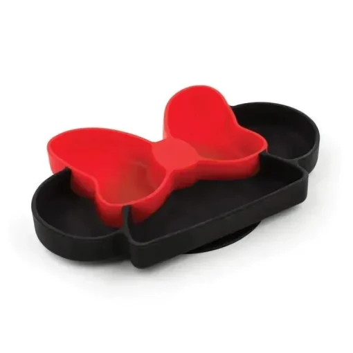 Bumkins - Prato com alça de silicone Minnie Mouse