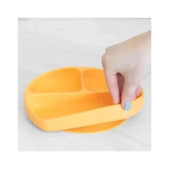 Bumkins - Prato de silicone - Prato de bebê - Tangerina