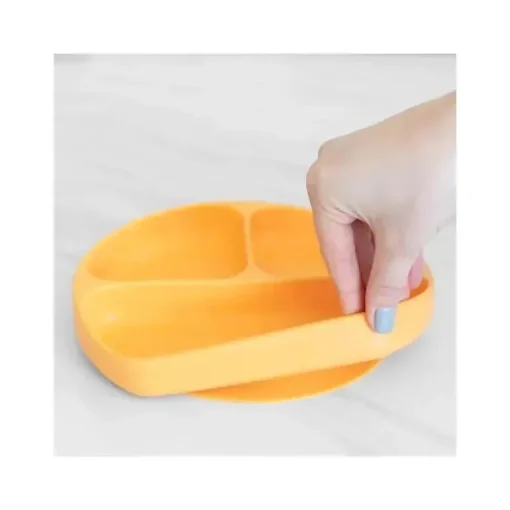 Bumkins - Prato de silicone - Prato de bebê - Tangerina