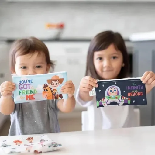 Bumkins - Sacola de lanche reutilizável Disney Toy Story 3Pk