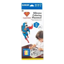 Bumkins DC Comics Tapete para Colorir de Silicone Superman