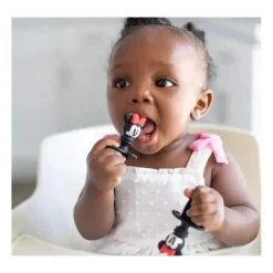 Bumkins Disney Silicone Chewstensils - Minnie Mouse