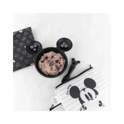Bumkins- Disney Silicone First Feeding Set - Preto