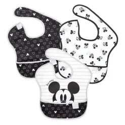 Bumkins Disney Superbib 3 Pack, Mickey Mouse