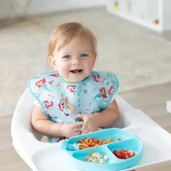 Bumkins Superbib 3 Pack: Mundo Mágico, Ariel e Jasmine