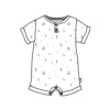 Burts Bees - Baby Desert Life Romper Underwater