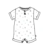 Burts Bees - Baby Desert Life Romper Fossil