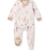 Burts Bees - Baby Girl Tea Time Sleep & Play, Dawn