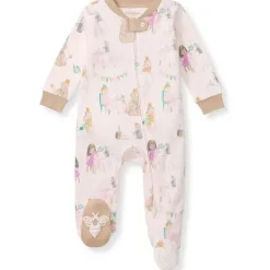 Burts Bees - Baby Girl Tea Time Sleep & Play, Dawn