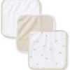 Burt's Bees - Baby Infant Washcloths, 100% Organic Cotton, 3Pck, Oatmel