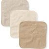 Burt's Bees - Baby Infant Washcloths, 100% Organic Cotton, Knit Terry, 3Pk, Oat