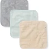 Burt's Bees - Baby Infant Washcloths, 100% Organic Cotton, Knit Terry, 3Pk, Quarry